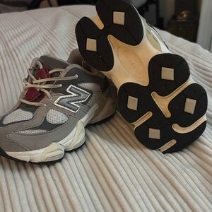 New Balance Kids' Sneakers in Gray and Red